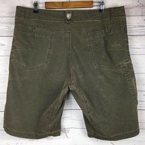 Kuhl Mens Cargo Shorts size‎ 40 Dark Rusty Gray Cotton Nylon Blend Trail Work